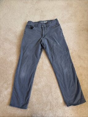 Carhartt Men's Dark Gray Straight-Leg Pants